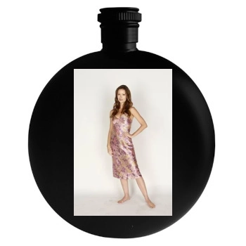 Summer Glau Round Flask