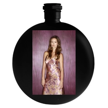 Summer Glau Round Flask