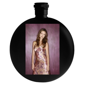 Summer Glau Round Flask