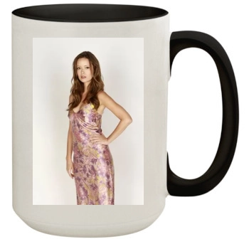 Summer Glau 15oz Colored Inner & Handle Mug