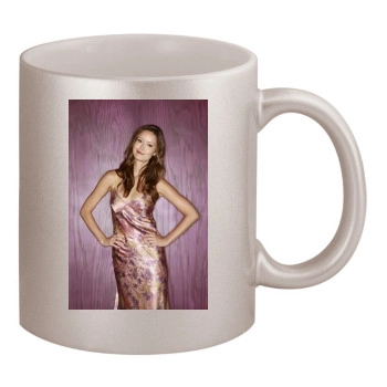 Summer Glau 11oz Metallic Silver Mug