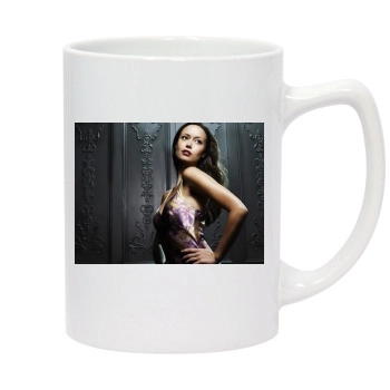 Summer Glau 14oz White Statesman Mug