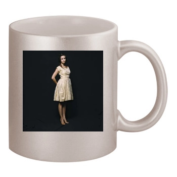 Summer Glau 11oz Metallic Silver Mug