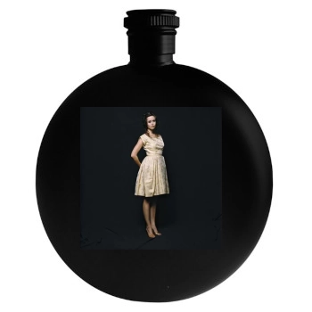 Summer Glau Round Flask