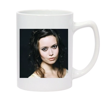 Summer Glau 14oz White Statesman Mug