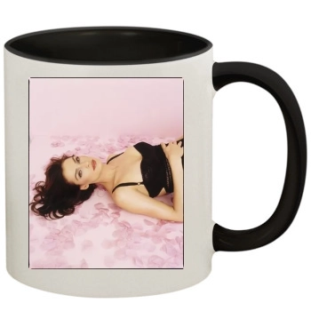 Famke Janssen 11oz Colored Inner & Handle Mug