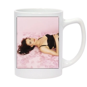 Famke Janssen 14oz White Statesman Mug