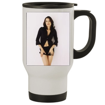 Famke Janssen Stainless Steel Travel Mug