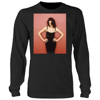 Famke Janssen Men's Heavy Long Sleeve TShirt