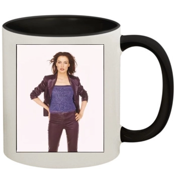 Famke Janssen 11oz Colored Inner & Handle Mug