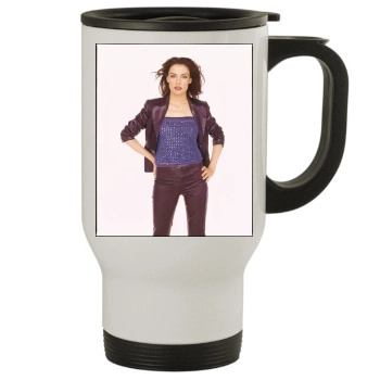 Famke Janssen Stainless Steel Travel Mug