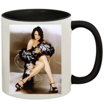 Famke Janssen 11oz Colored Inner & Handle Mug