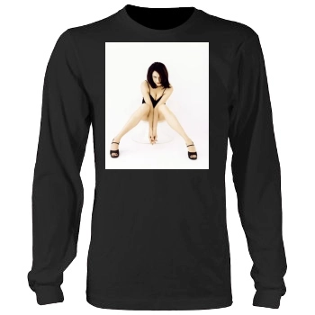 Famke Janssen Men's Heavy Long Sleeve TShirt