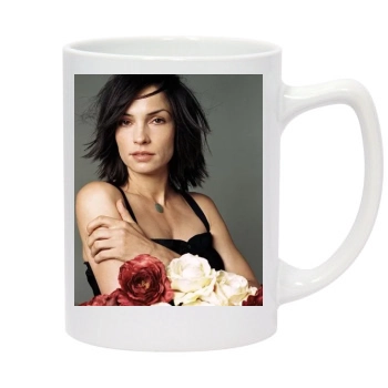 Famke Janssen 14oz White Statesman Mug