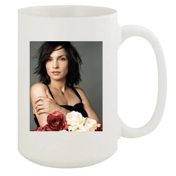 Famke Janssen 15oz White Mug