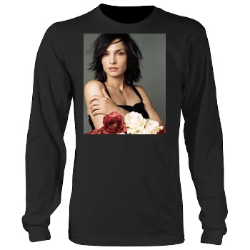 Famke Janssen Men's Heavy Long Sleeve TShirt