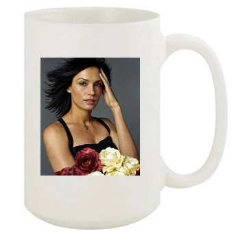 Famke Janssen 15oz White Mug