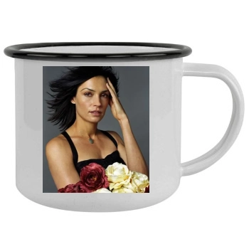 Famke Janssen Camping Mug