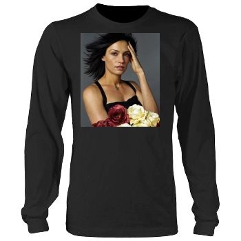 Famke Janssen Men's Heavy Long Sleeve TShirt