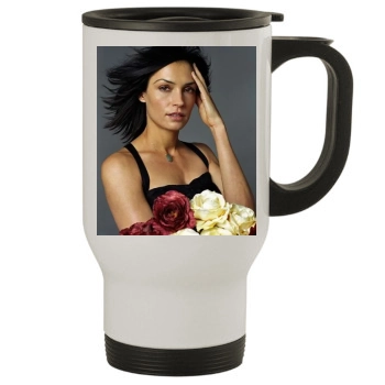 Famke Janssen Stainless Steel Travel Mug