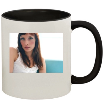 Famke Janssen 11oz Colored Inner & Handle Mug