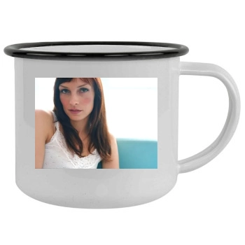 Famke Janssen Camping Mug