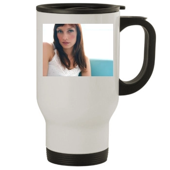 Famke Janssen Stainless Steel Travel Mug