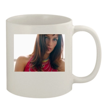 Famke Janssen 11oz White Mug