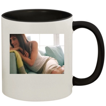 Famke Janssen 11oz Colored Inner & Handle Mug