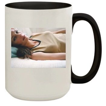 Famke Janssen 15oz Colored Inner & Handle Mug