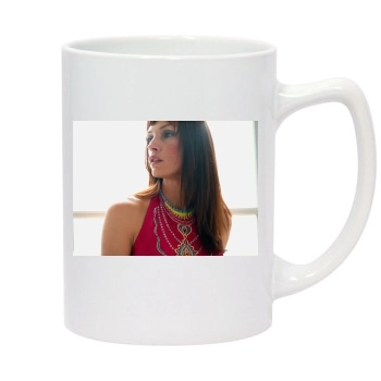 Famke Janssen 14oz White Statesman Mug