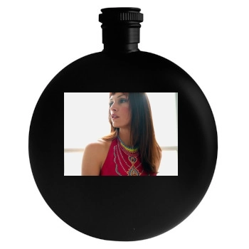 Famke Janssen Round Flask