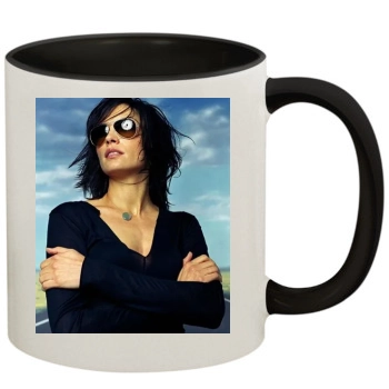 Famke Janssen 11oz Colored Inner & Handle Mug