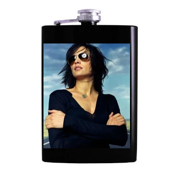 Famke Janssen Hip Flask