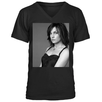 Famke Janssen Men's V-Neck T-Shirt