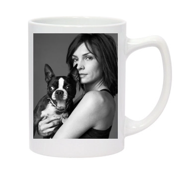 Famke Janssen 14oz White Statesman Mug