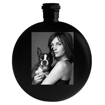 Famke Janssen Round Flask