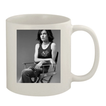 Famke Janssen 11oz White Mug