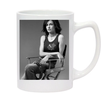 Famke Janssen 14oz White Statesman Mug