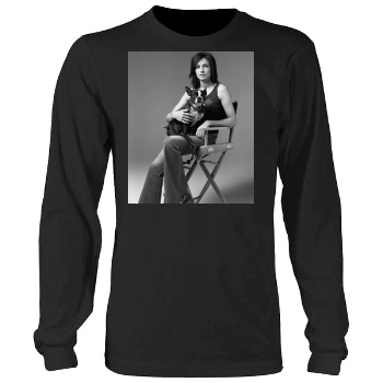 Famke Janssen Men's Heavy Long Sleeve TShirt