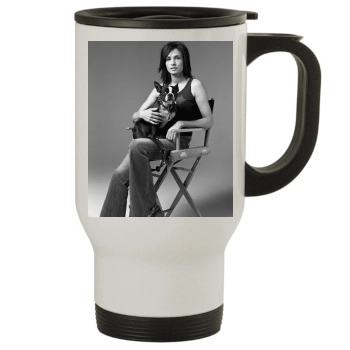 Famke Janssen Stainless Steel Travel Mug