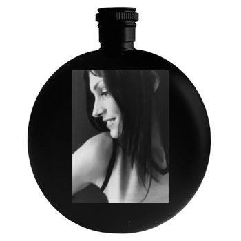 Famke Janssen Round Flask