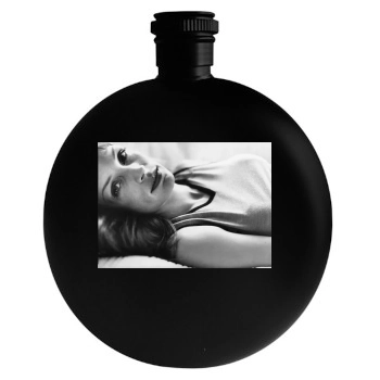 Famke Janssen Round Flask