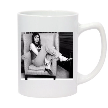 Famke Janssen 14oz White Statesman Mug