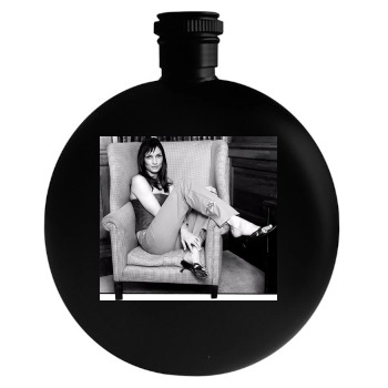 Famke Janssen Round Flask