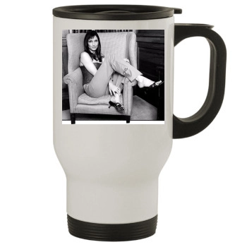 Famke Janssen Stainless Steel Travel Mug