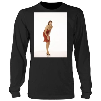 Famke Janssen Men's Heavy Long Sleeve TShirt