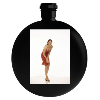 Famke Janssen Round Flask