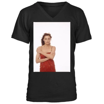 Famke Janssen Men's V-Neck T-Shirt