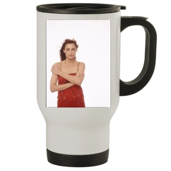 Famke Janssen Stainless Steel Travel Mug